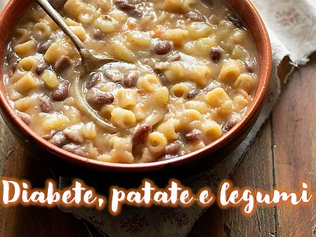 Diabete, patate e legumi nm